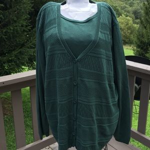 Alfred Dunner sweater set